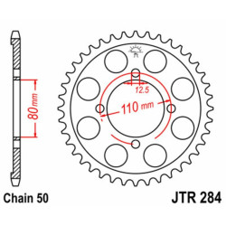 Kit cadena JT 530X1R (16-40-104) 2
