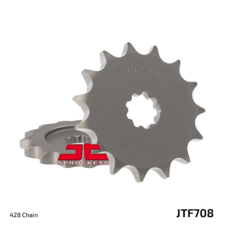 Kit cadena JT 428HDR (15-50-130)