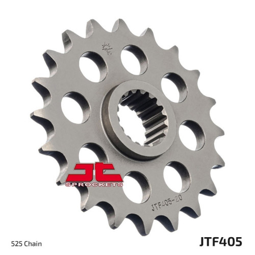 Kit cadena JT 525X1R (20-47-120) Pernos 10,5 mm