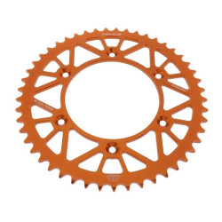 Corona JT SPROCKETS Racelite aluminio negro 897 - 520 2