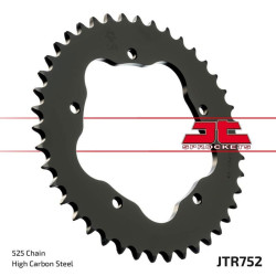 Corona JT SPROCKETS acero estándar 752 - Paso 525 - Requiere portacoronas JT SPROCKETS 2