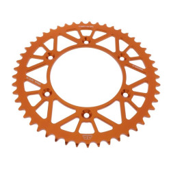Corona JT SPROCKETS Racelite aluminio negro 897 - 520 2