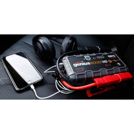 Arrancador de batería NOCO HD 2000A Lithium 12V