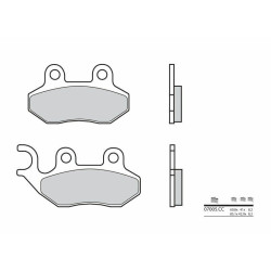 Pastillas de freno orgánicas Brembo 07005