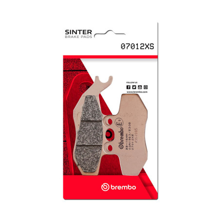 Pastillas de freno sinterizadas Brembo 07012XS