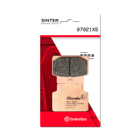 Pastillas de freno sinterizadas Brembo 07021XS