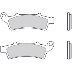 Pastillas de freno orgánicas Brembo 07045 2