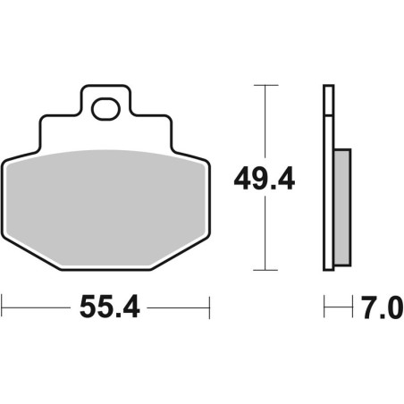 Pastillas de freno sinterizadas Brembo 07047XS
