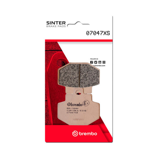 Pastillas de freno sinterizadas Brembo 07047XS