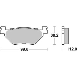 Pastillas de freno sinterizadas Brembo 07052XS
