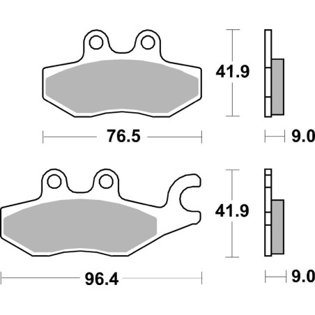 Pastillas de freno sinterizadas Brembo 07060XS