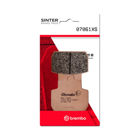 Pastillas de freno sinterizadas Brembo 07061XS