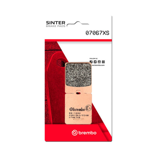 Pastillas de freno sinterizadas Brembo 07067XS