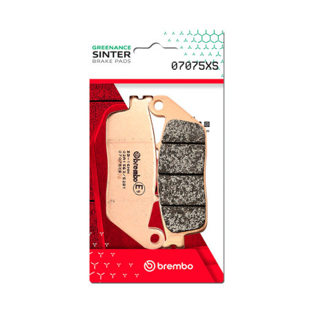 Pastillas de freno sinterizadas Brembo 07075XS