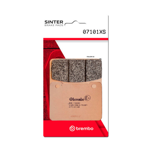 Pastillas de freno sinterizadas Brembo 07101XS