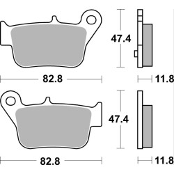 Pastillas de freno sinterizadas Brembo 07103XS