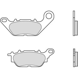 Pastillas de freno orgánicas Brembo 07114 2