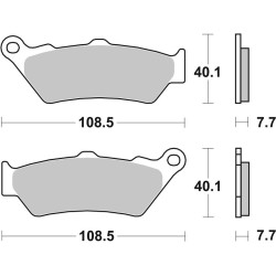 Pastillas de freno Brembo sinterizadas 07BB03SA