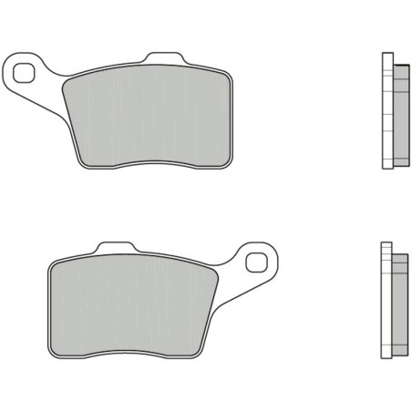 Pastillas de freno sinterizadas Brembo 07BB3590