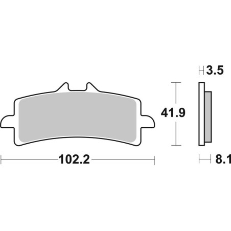 Pastillas de freno sinterizadas Brembo 07BB37SA