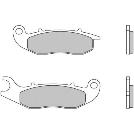 Pastillas de freno orgánicas Brembo 07GR03CC