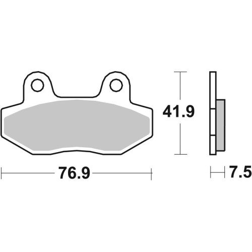 Pastillas de freno sinterizadas Brembo 07GR12SP