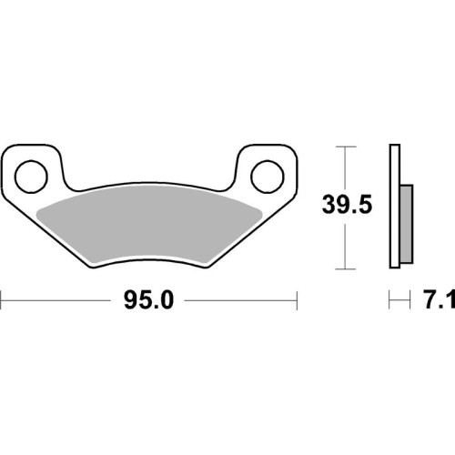 Pastillas de freno sinterizadas Brembo 07GR25SD