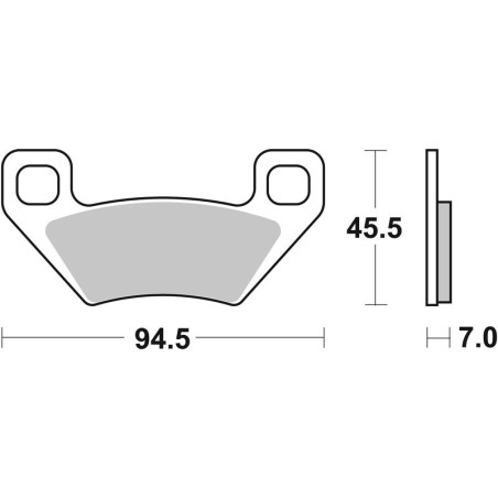 Pastillas de freno sinterizadas Brembo 07GR53SD