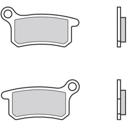 Pastillas de freno sinterizadas Brembo 07GR69SD 2