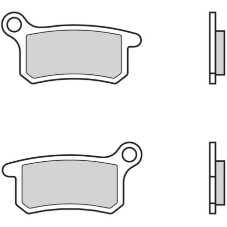 Pastillas de freno sinterizadas Brembo 07GR69SD