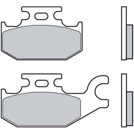 Pastillas de freno sinterizadas Brembo 07GR73SD