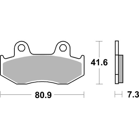 Pastillas de freno sinterizadas Brembo 07HO15SD