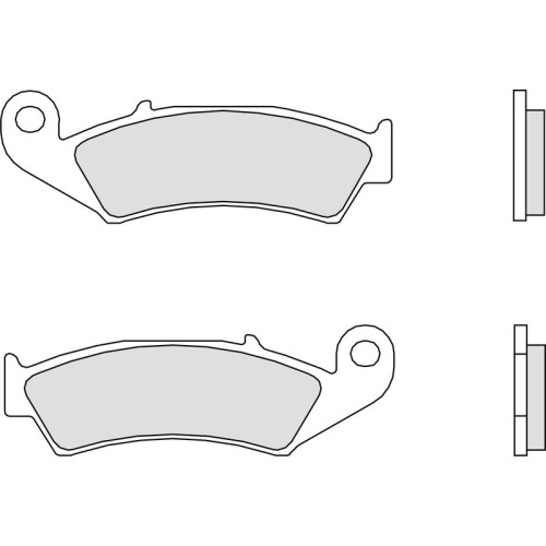 Pastillas de freno orgánicas Brembo 07HO2506