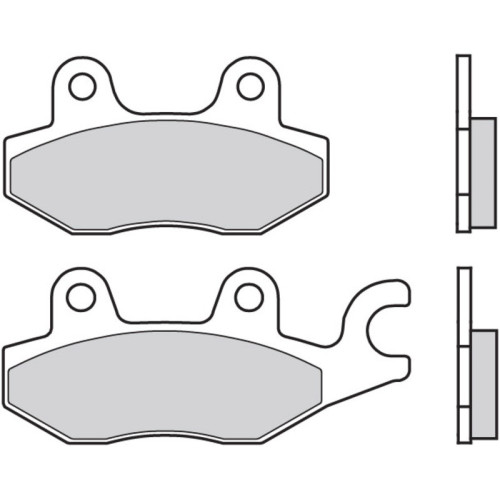 Pastillas de freno orgánicas Brembo 07HO4008
