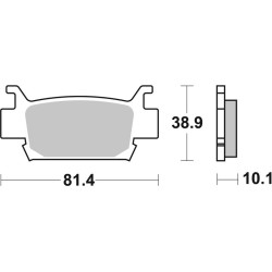 Pastillas de freno sinterizadas Brembo 07HO58SD