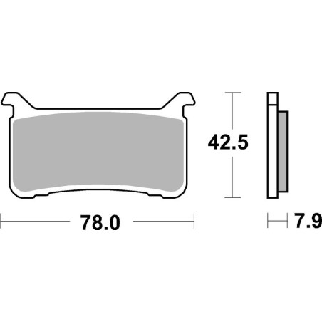 Pastillas de freno sinterizadas Brembo 07BB63SA