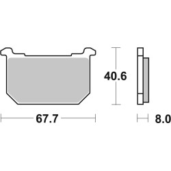 Pastillas de freno Brembo carbono cerámico 07KA0506