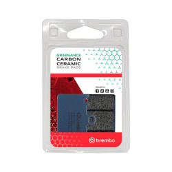 Pastillas de freno orgánicas Brembo 07KA1406 2