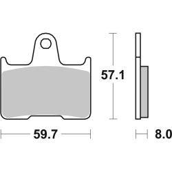 Pastillas de freno Brembo carbono cerámico 07KA2107