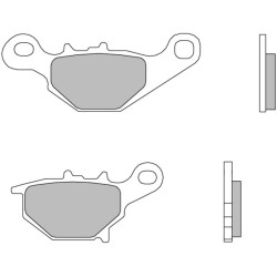 Pastillas de freno sinterizadas Brembo 07SU31SD 2