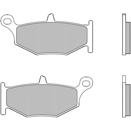 Pastillas de freno sinterizadas Brembo 07SU32SP
