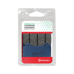 Pastillas de freno orgánicas Brembo 07YA1711 2