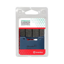 Pastillas de freno orgánicas Brembo 07YA2409 2