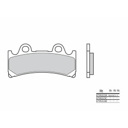 Pastillas de freno sinterizadas racing Brembo 07YA32SC