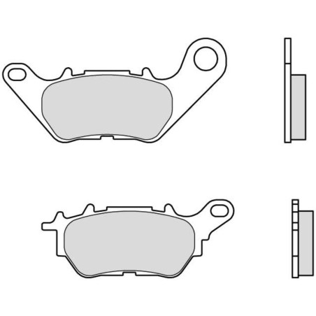 Pastillas de freno orgánicas Brembo 07YA53CC