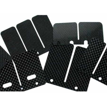 Láminas de carbono TECNIUM Kawasaki KDX250
