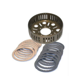 Kit de discos + separadores de embrague NEWFREN Pro Race - 48 dientes