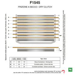 Kit de discos de embrague NEWFREN Standard 2
