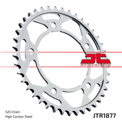 Corona JT SPROCKETS acero estándar 1877 - 525 2