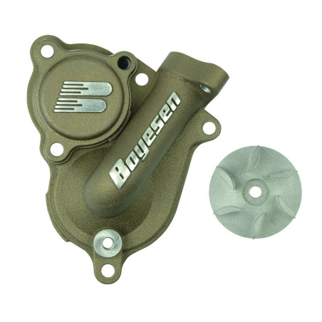 Kit de tapa bomba de agua + hélice BOYESEN Supercooler - Magnesio